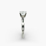 Load image into Gallery viewer, Cushion Lab-Grown Diamond Solitaire Ring – 4-Prong Classic | IGI Certified | 10K/14K/18K Gold

