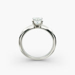 Load image into Gallery viewer, Emerald Lab-Grown Diamond Solitaire Ring – 4-Prong Classic | IGI Certified | 10K/14K/18K Gold
