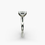 Load image into Gallery viewer, Emerald Lab-Grown Diamond Solitaire Ring – 4-Prong Classic | IGI Certified | 10K/14K/18K Gold
