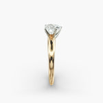 Load image into Gallery viewer, Heart Lab-Grown Diamond Solitaire Ring – 5-Prong Classic | IGI Certified | 10K/14K/18K Gold
