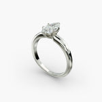Load image into Gallery viewer, Marquise Lab-Grown Diamond Solitaire Ring – 6-Prong Classic | IGI Certified | 10K/14K/18K Gold
