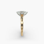 Load image into Gallery viewer, Marquise Lab-Grown Diamond Solitaire Ring – 6-Prong Classic | IGI Certified | 10K/14K/18K Gold
