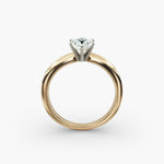 Load image into Gallery viewer, Pear Lab-Grown Diamond Solitaire Ring – 6-Prong Classic | IGI Certified | 10K/14K/18K Gold
