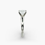 Load image into Gallery viewer, Princess Lab-Grown Diamond Solitaire Ring – 4-Prong Classic | IGI Certified | 10K/14K/18K Gold
