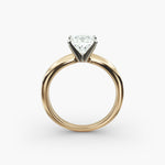Load image into Gallery viewer, Princess Lab-Grown Diamond Solitaire Ring – 4-Prong Classic | IGI Certified | 10K/14K/18K Gold
