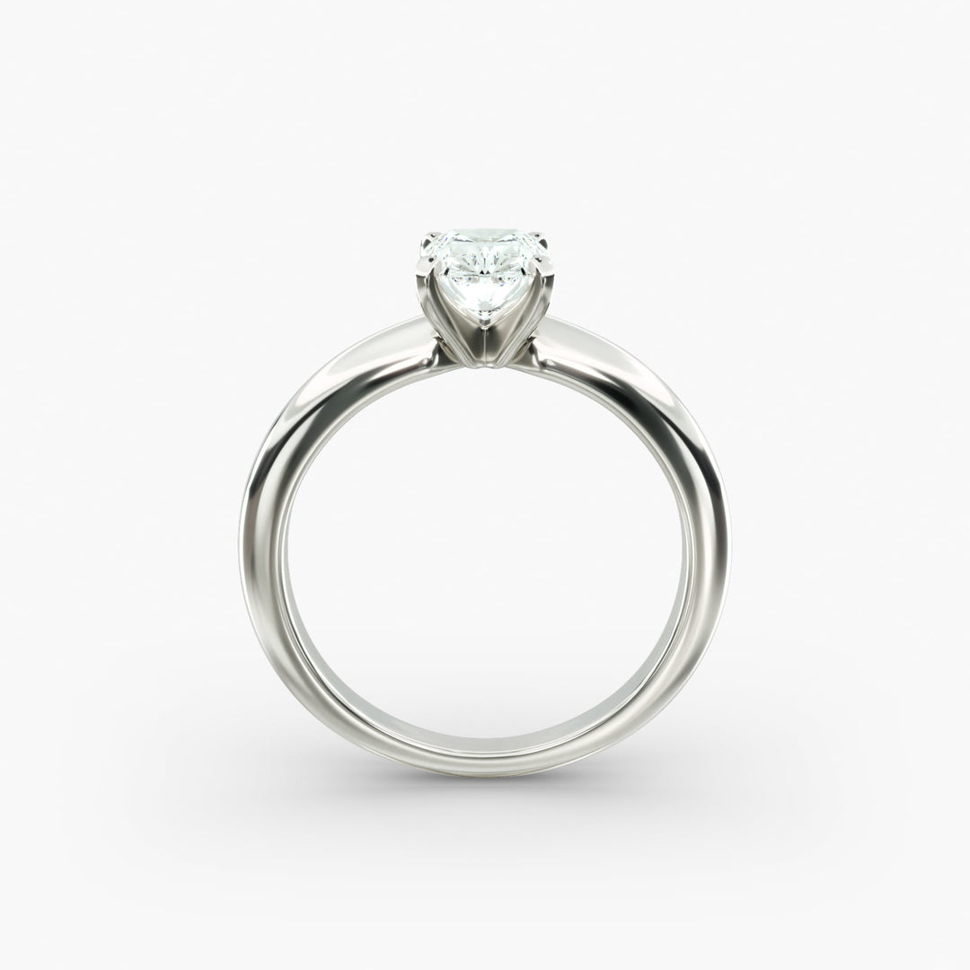 Elegant Radiant Cut Lab Diamond Ring | Four Prong Mount | 0.50–5.00 Carat | IGI Certified | Available in Yellow, White, Rose Gold