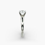 Load image into Gallery viewer, Round Brilliant Lab-Grown Diamond Solitaire Ring – Classic 4-Prong | IGI Certified | 10K/14K/18K Gold
