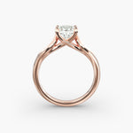 Load image into Gallery viewer, Princess Cut Lab-Grown Diamond Ring — Unique 4-Prong Design | IGI Certified | 10K/14K/18K Gold

