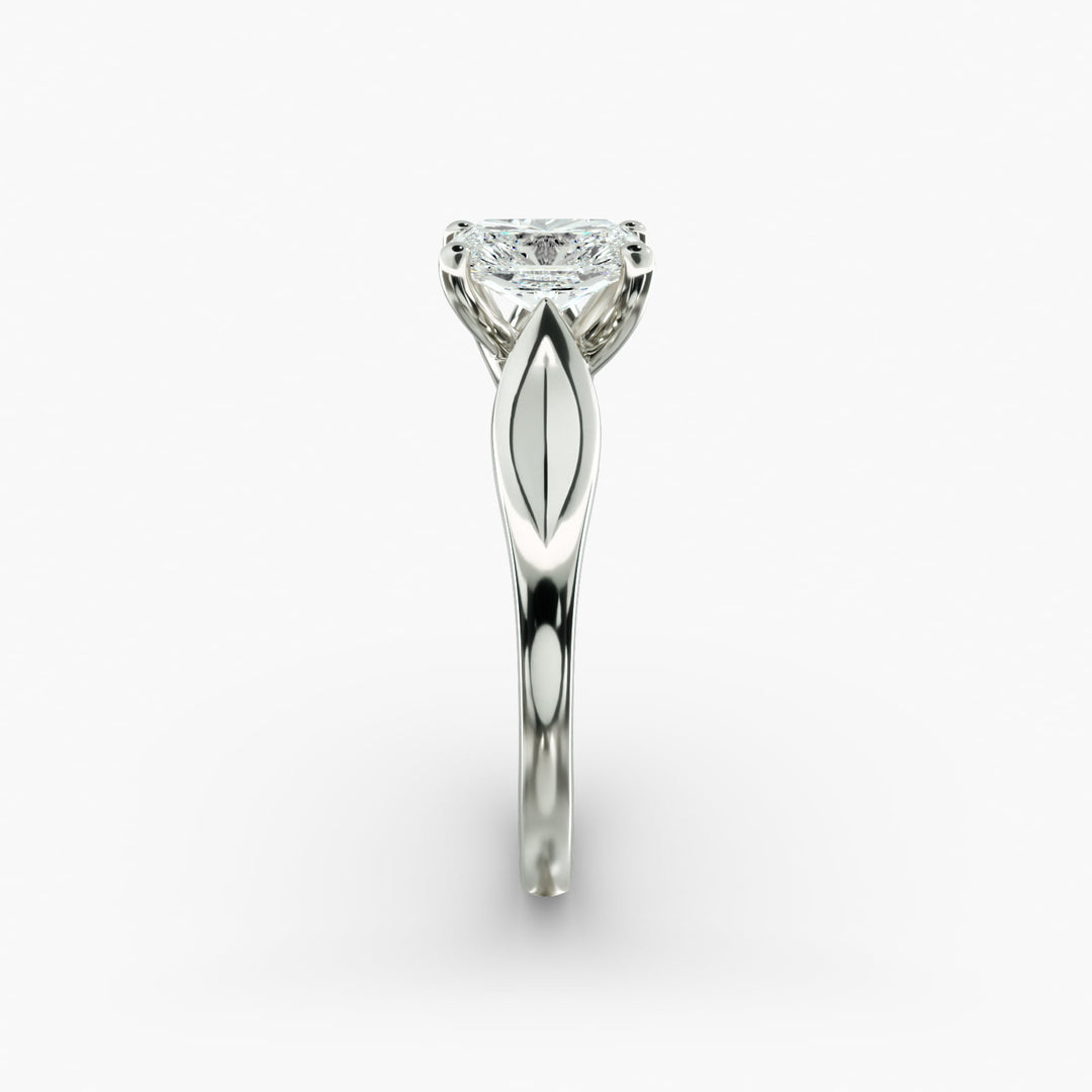 Radiant Cut Unique Style Lab-Grown Diamond Ring | 0.50–5.00 Carat | IGI Certified | Yellow, White, Rose Gold