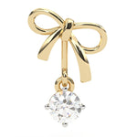 Load image into Gallery viewer, Round Lab Grown Diamond Drop Earrings 0.50 CTW in 10K 14K 18K White Yellow Rose Gold
