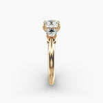 Load image into Gallery viewer, 14k Gold Perfect Round Brilliant Cut Solitaire Diamond Engagement Ring

