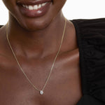 Load image into Gallery viewer, Oval Shape Diamond Solitaire Pendant (0.25 to 3.00 CTW - E-F / VVS-VS)
