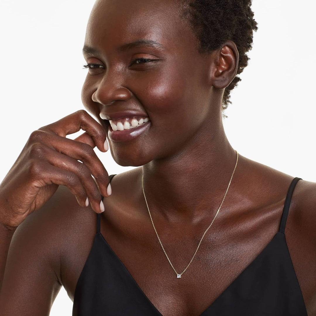 Princess Cut Lab-Grown Diamond Solitaire Pendant (0.25 to 3.00 CTW - E-F / VVS-VS)