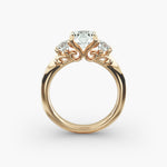 Load image into Gallery viewer, 14k Gold Perfect Round Brilliant Cut Solitaire Diamond Engagement Ring
