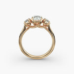 Load image into Gallery viewer, 10K Gold Round Brilliant Cut Solitaire Diamond Engagement Ring
