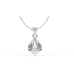 Load image into Gallery viewer, 0.47 CT Round Lab-Grown Diamond Pendant Necklace | Solid Gold | Timeless Solitaire Brilliance
