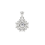 Load image into Gallery viewer, 0.47 CT Lab-Grown Diamond Leaf Pendant Necklace | Solid Gold | Elegant Nature-Inspired Design