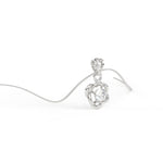 Load image into Gallery viewer, 0.47 CT Lab-Grown Diamond Unique Floral Pendant Necklace | Solid Gold | Elegant Design