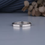Load image into Gallery viewer, 18K White Gold Round Cut Diamond French Pave Half Eternity Ring
