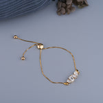 Load image into Gallery viewer, 10K Yellow Gold Multi-Shape Diamond Chain Bracelet
