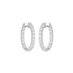 Load image into Gallery viewer, 14K Gold Isla Inside &amp; Out Hoop Earrings

