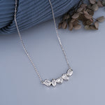 Load image into Gallery viewer, 14K Yellow Gold Multi Shaped Bezel Diamond Pendant Necklace
