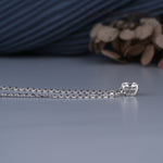 Load image into Gallery viewer, 10K White Gold Perfect Solitaire Diamond Pendant Necklace
