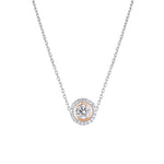 Load image into Gallery viewer, 10K Gold Lab Grown Diamond Solitaire Pendant Necklace for Women – Dainty &amp; Elegant Gift

