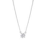 Load image into Gallery viewer, Lab Grown Diamond Pendant Necklace – 10K Gold Solitaire Jewelry for Women
