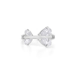 Load image into Gallery viewer, 14K Gold Round Cut Twins Diamond Rings

