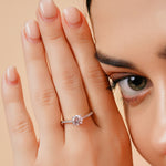 Load image into Gallery viewer, 10K Gold Perfect Round Cut Solitaire Diamond Engagement Ring
