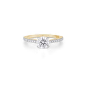 Lab Grown Solitaire Diamond Ring – 1.40 ct Round | IGI Certified