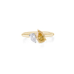 Load image into Gallery viewer, 18K Gold Noah Toi Et Moi Lab Diamond Ring
