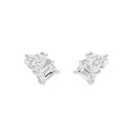 Load image into Gallery viewer, Emerald &amp; Heart Lab-Grown Diamond Toi et Moi Earrings 0.66 CTW – 4 Stones | Two-Stone Design | 10K, 14K, 18K White, Yellow &amp; Rose Gold | IGI Certified
