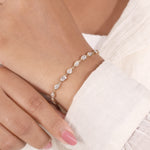 Load image into Gallery viewer, Ready to Ship – 3.92 CT Multi-Shape Lab-Grown Diamond Bracelet in 10K Yellow Gold
