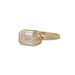 Load image into Gallery viewer, Ready-to-Ship 2.00 CT Emerald Solitaire Diamond Engagement Ring in 14K Yellow Gold