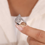 Load image into Gallery viewer, Ready-to-Ship 5.70 CT Pear Diamond Solitaire Engagement Ring in 14K Yellow Gold