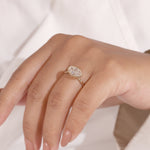 Load image into Gallery viewer, Ready-to-Ship 1.58 CT Oval Diamond Solitaire Bezel Set Engagement Ring in 14K Yellow Gold