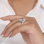 Load image into Gallery viewer, Ready-to-Ship 5.62 CT Oval Diamond Solitaire Engagement Ring in 14K Yellow Gold