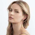 Load image into Gallery viewer, Triangle Dangle Lab-Grown Diamond Earrings 0.32 CTW – 26 Round Stones | 10K, 14K, 18K Gold | IGI Certified
