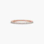 Load image into Gallery viewer, Lab Grown Diamond Eternity Band Ring | 0.50 to 2.00 CTW | Round Cut Full Eternity Style
