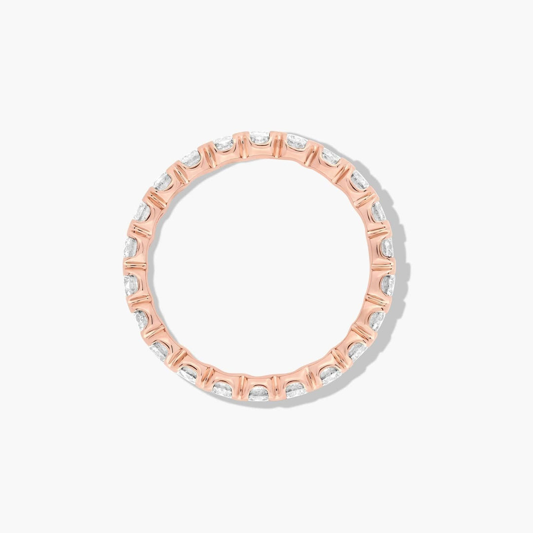Lab Grown Diamond Eternity Band Ring | 0.50 to 2.00 CTW | Round Cut Full Eternity Style