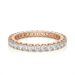 Load image into Gallery viewer, 1.02 CT Round Lab Grown Diamond Eternity Band | 30 Stones | 10K, 14K &amp; 18K Gold
