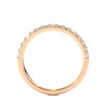Load image into Gallery viewer, 0.25 CT Round Lab Grown Diamond Petite Micro Pave Ring  16 Stone IGI Certified
