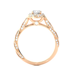 Load image into Gallery viewer, 0.95 Carat Vintage Lab-Grown Round Diamond Ring | 100 Stone Classic Design
