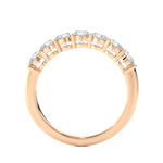 Load image into Gallery viewer, 1.13 CT Round Cut Lab Grown Diamond Prong Set Band  7 Stone IGI Certified
