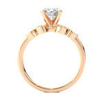 Load image into Gallery viewer, 1.21 CTW Round Lab-Grown Diamond Engagement Ring with Prong &amp; Claw Set E-F / VVS-VS
