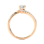 Load image into Gallery viewer, 0.67 Carat Vintage Round Cut Lab-Grown Diamond Engagement Ring | Elegant Design

