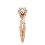 Load image into Gallery viewer, 1.07 Carat Three Stone Lab-Grown Diamond Ring | Round Cut Engagement Ring
