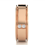 Load image into Gallery viewer, 0.28 CT Bold Men’s Lab Grown Diamond Ring | 8 Stone Gold Band
